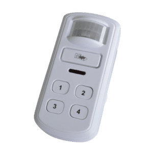 MINDER Mini PIR Alarm with Keypad - White