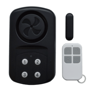 MINDER Weatherproof Gate/Door Alarm - Black