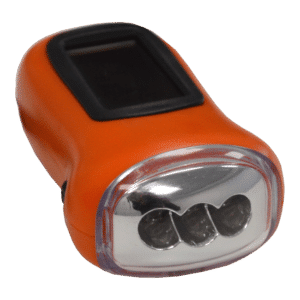 MINDER Walk-Safe Solar Wind Up Torch - LED