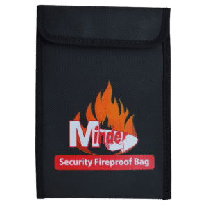 MINDER Fireproof Document Bags - Small