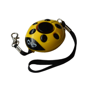 MINDER Screaming Ladybug Personal Alarm - Yellow