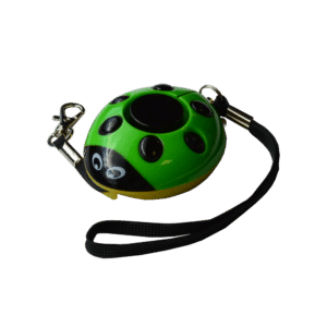 MINDER Screaming Ladybug Personal Alarm - Green
