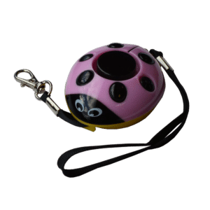 MINDER Screaming Ladybug Personal Alarm - Pink