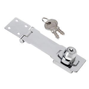 MASTER LOCK Steel Locking Hasp - Silver