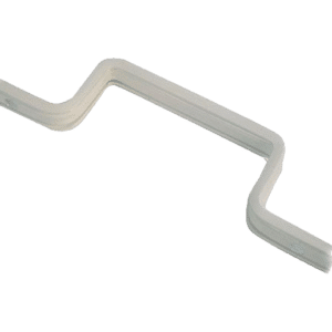 KICKSTOP 9617 20mm London Door Bar - 9617 White