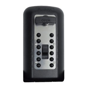 SUPRA P500 Pro Key Safe With Cover - Black - With Alarm Sensor
