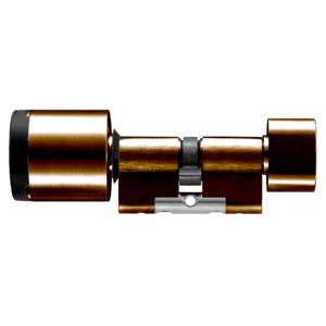 EVVA AirKey Euro Double Proximity & Turn Cylinder - Sizes 62mm to 92mm Patina Brown (Bronze)