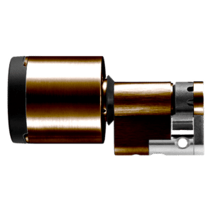 EVVA AirKey Euro Half Proximity Cylinder - Sizes 31mm to 92mm Patina Brown (Bronze)