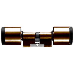 EVVA AirKey Euro Double Proximity & Proximity Cylinder - Sizes 97mm to 122mm Patina Brown (Bronze)