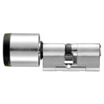 EVVA AirKey Euro Double Proximity & Key EPS Cylinder - Sizes 97mm to 122mm Nickel Plated