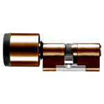 EVVA AirKey Euro Double Proximity & Key ICS Cylinder - Sizes 62mm to 92mm Patina Brown (Bronze)