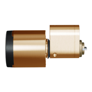 EVVA AirKey Scandinavian Proximity Security Cylinder - SKA External Polished Brass