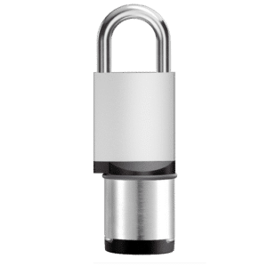 EVVA AirKey Proximity Open Shackle Padlock - Sizes 100mm to 200mm Nickel Plated