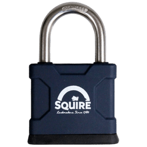 SQUIRE ATL42S & ATL52S All Terrain Rustproof Open Shackle Brass Padlock - 44mm KD Visi