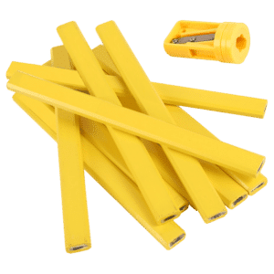XTRADE Carpenters Pencil Set - Pack Of 10 Including Sharpener