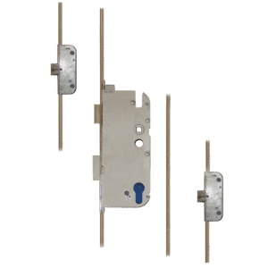 GU Secury Auto A2 1050 Multipoint Lock - 2 Deadlocks - 55/92 - 20mm Radius Face - 6-36037-69-0-1