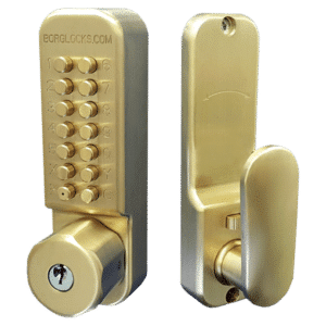 BORG LOCKS BL2701 Cu-Shield ECP Antimicrobial Easicode Pro Digital Lock With Key Override - BL2701 Cu ECP