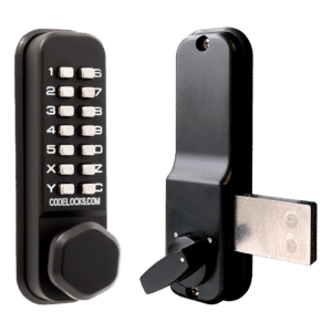 CL0200 Surface Deadbolt Marine By Codelocks Digital Lock - Black