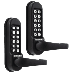CL0510 Back To Back Marine By Codelocks Digital Lock - Black - Without Passage Set