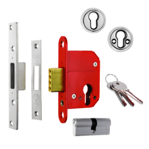 ERA 263 & 363 Fortress BS Euro Deadlock With Cylinder - 64mm PC KD Boxed