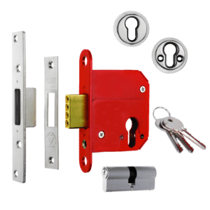 ERA 263 & 363 Fortress BS Euro Deadlock With Cylinder - 76mm PC KD Boxed