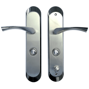 Hooply CEFIRO ZTB002 Combat Lock Handles With Thumbturn - Stainless Steel - Left Hand
