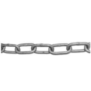 ENGLISH CHAIN Hot Galvanised Welded Steel Chain - 4mm GALV 30m