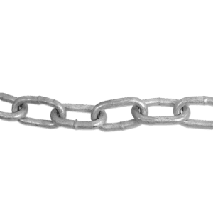 ENGLISH CHAIN Hot Galvanised Welded Steel Chain - 5mm GALV 25m