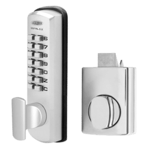 LOCKWOOD DGT002 Series Digital Lock With Rim Latch & Holdback - SC In