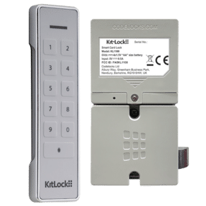 CODELOCKS KitLockFlex KL1100 KeyPad Locker Lock With Powered Latch - KL1100 Stone