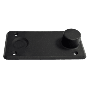 FIRECO Large Flat Floorplate With Buffer To Suit Dorgard & Smartsound - Black