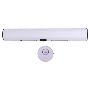 MINDER Patio Door Lock With Vibration Alarm - White