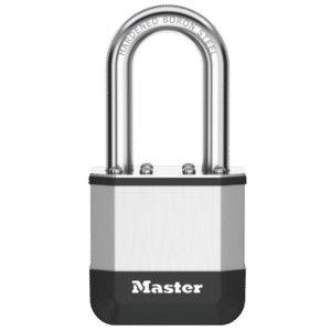 MASTER LOCK Elite Laminated Padlock Long Shackle - 44mm KD (38mm LS)
