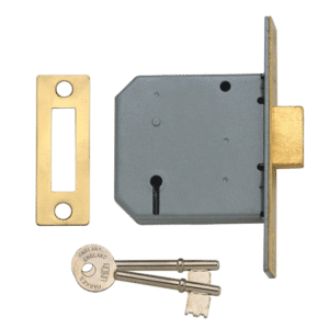 UNION 2177 3 Lever Deadlock - 75mm PL KA M101M Bagged