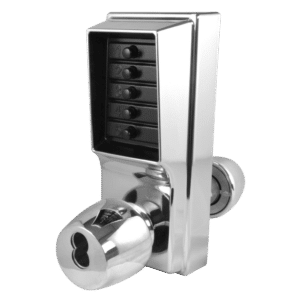 DORMAKABA Simplex 1000 Series 1021B Knob Operated Digital Lock With Key Override - SC No Cylinder 1021B-26D