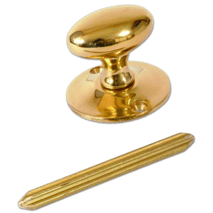 Frank Allart 523 Security Bolt Turn Knob - 57mm PB Turn Only