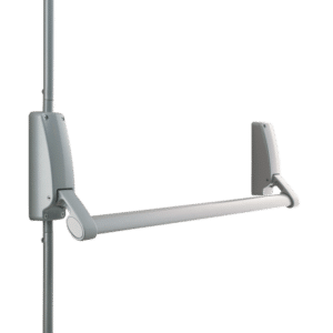 BRITON 376E Single Panic Bolt - Silver (SES)