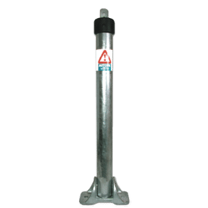 Autopa Folding Parking Post - Padlock - GALV