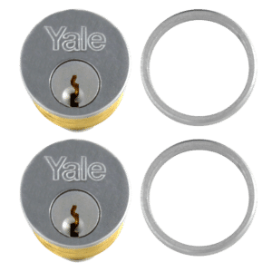 YALE 1133 Screw-In Cylinder - SC KD Boxed - KA Pair