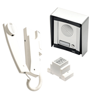 VIDEX 8K1 Audio 1 Way Intercom Kit With 3011A Handset - Surface