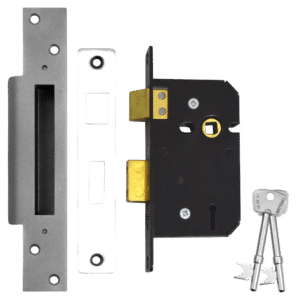 WILLENHALL LOCKS M5 5 Lever Sashlock - 64mm SC KD Boxed