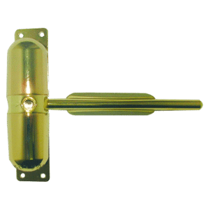 ASTRA DOOR Gibcloser Spring Action Door Closer - PB (Visi)