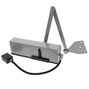 BRITON 996 Series Hold Open Door Closer - Fig 66 Silver Arm