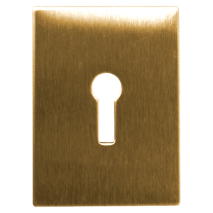 SOUBER TOOLS JE2 Self Adhesive UK Escutcheon - PB