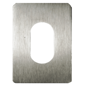 SOUBER TOOLS UE1 Self Adhesive Oval Escutcheon - SC
