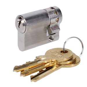 EVVA A5 HZ Euro Half Cylinder With Adjustable Cam KD - 36mm (27-9) NP