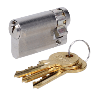 EVVA A5 HZ Euro Half Cylinder With Adjustable Cam KD - 56mm (47-9) NP