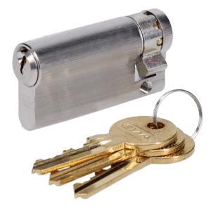 EVVA A5 HZ Euro Half Cylinder With Adjustable Cam KD - 76mm (67-9) NP