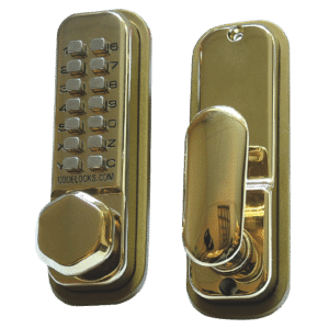 CODELOCKS CL255 Digital Lock With Optional Holdback - CL255 PB