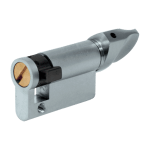 EVVA KHZ Euro Half Turn Cylinder - 46mm (37-9) NP
